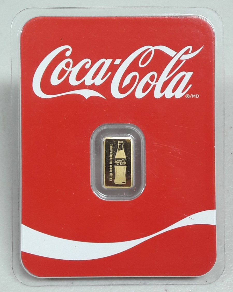 2024년 코카콜라 1/2g 골드바