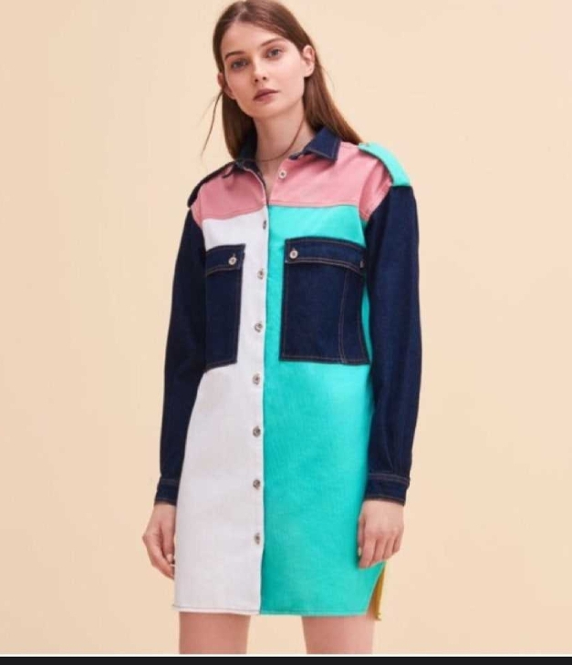 마쥬 데님 원피스