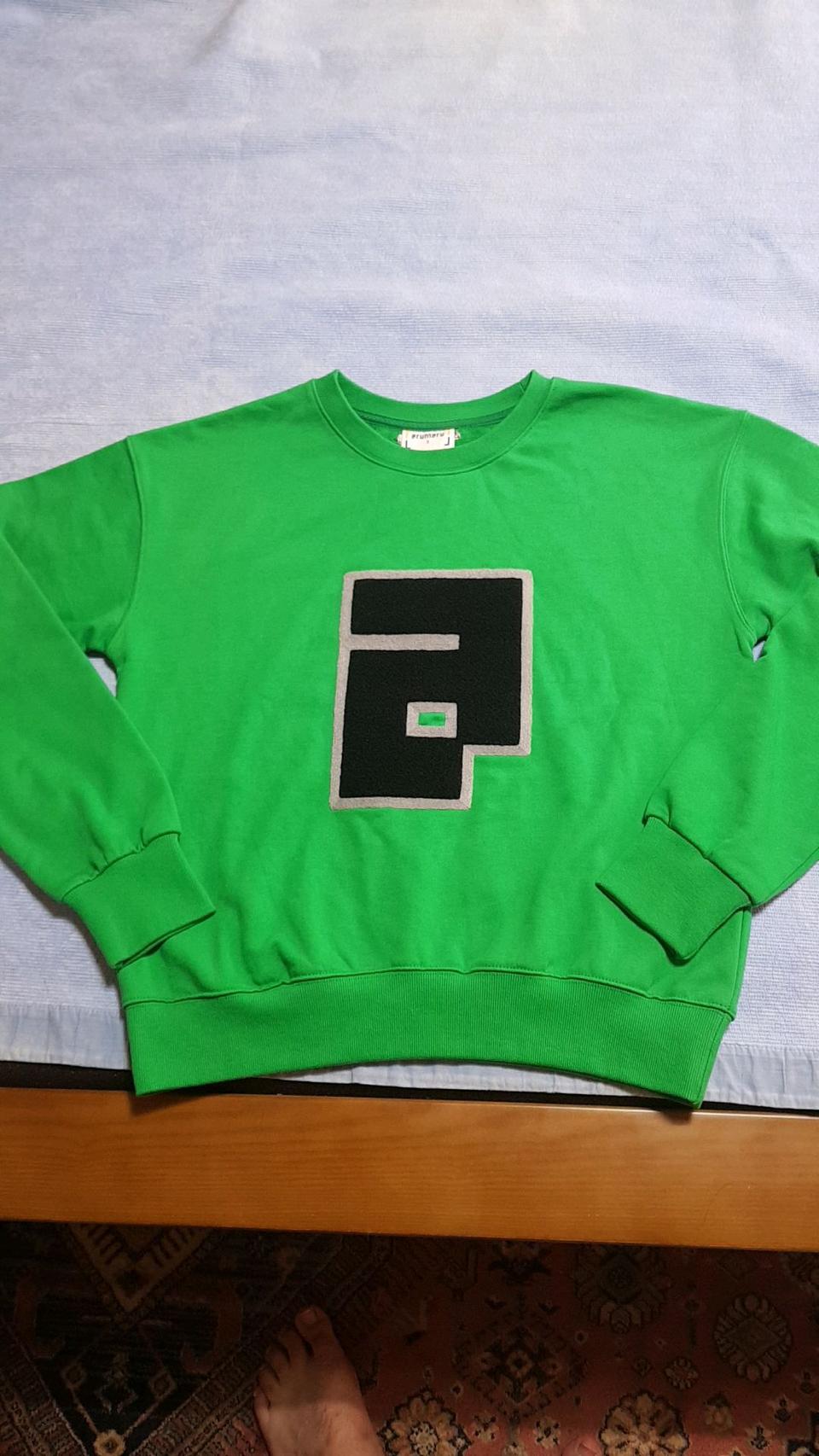 아루마루 맨투맨 105 여성88 가슴55 기장63