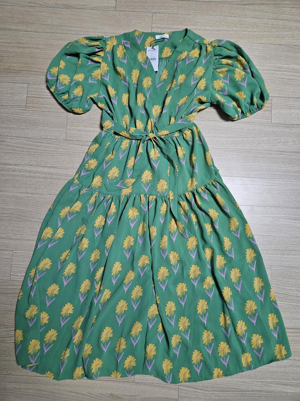 그린플라워원피스