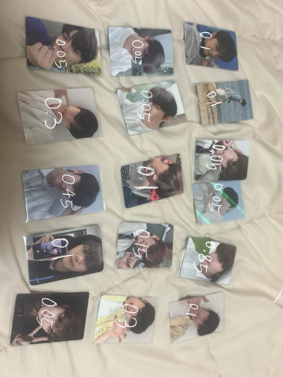 제베원 김규빈포카 일괄양도