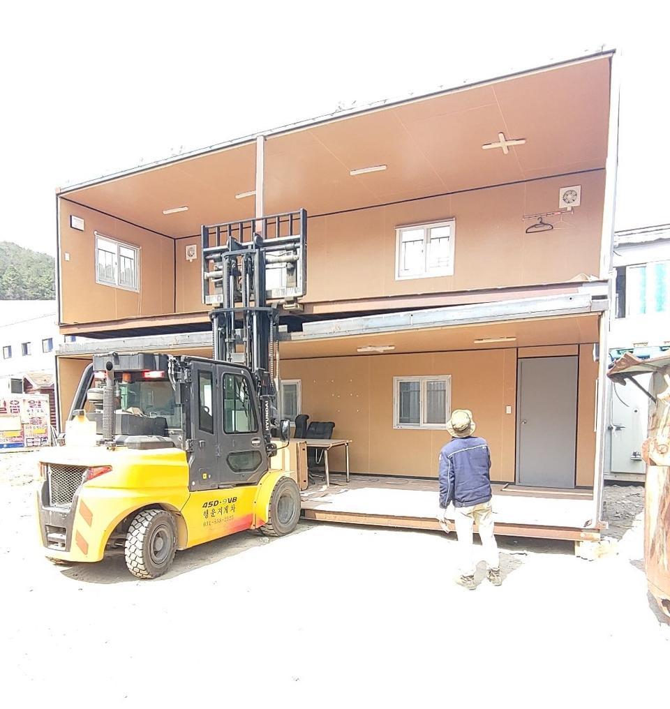 39 연동형 컨테이너 2대