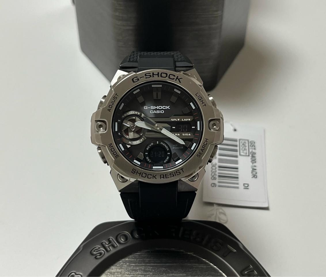 카시오 지샥 지스틸 GST-B400 슬림 손목 시계