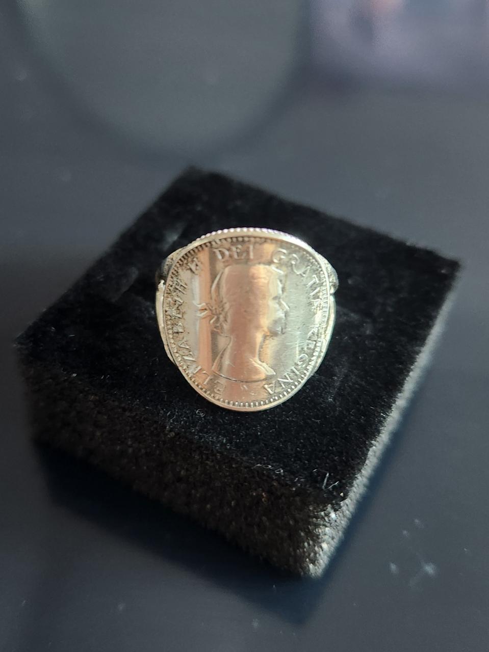 실버925 캐나다 은화반지