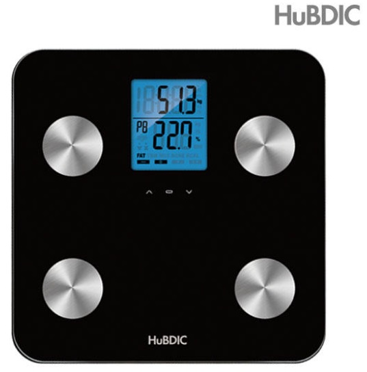 (휴비딕) HBF-1500 디지털 체지방계 슬림형 강화유리 배터리포함