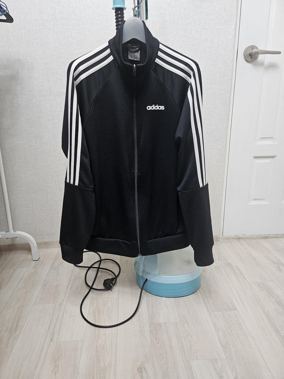 (95)M 아디다스 에센셜 [검흰] 트랙탑져지