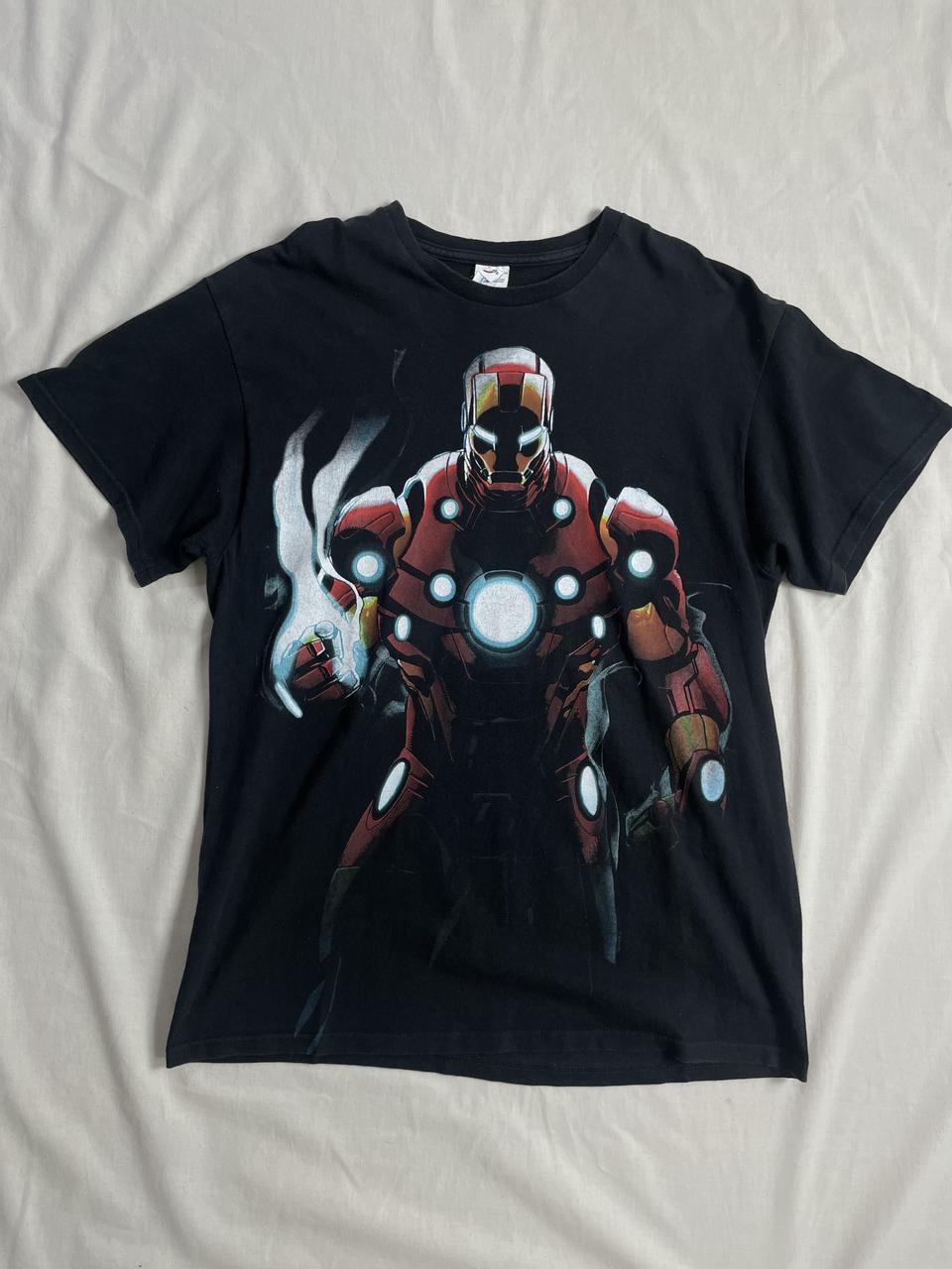 Delta 아이언맨 반팔 티셔츠 L