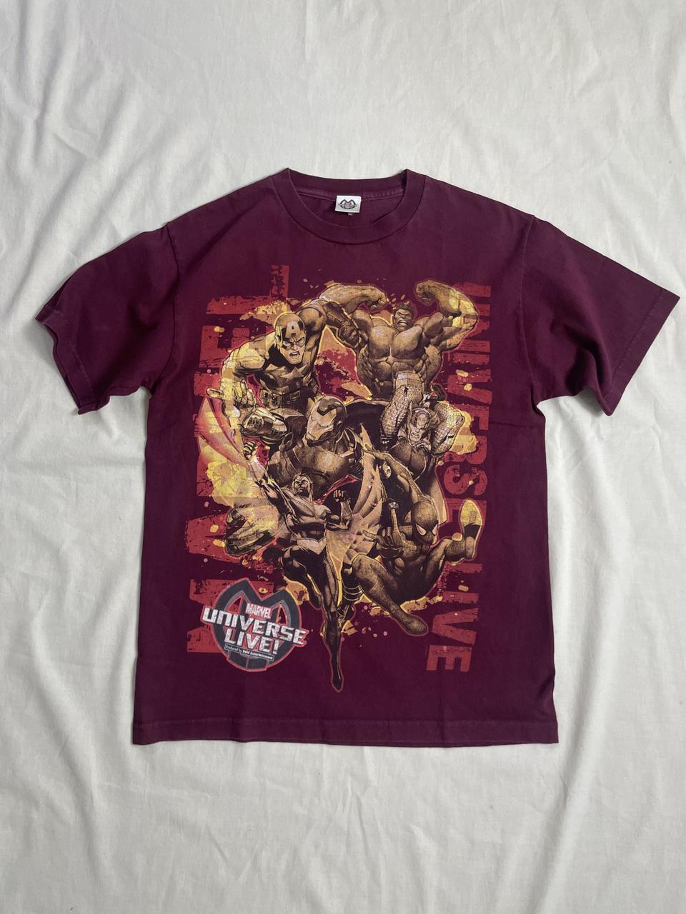 Universal Live 마블 반팔 티셔츠 M