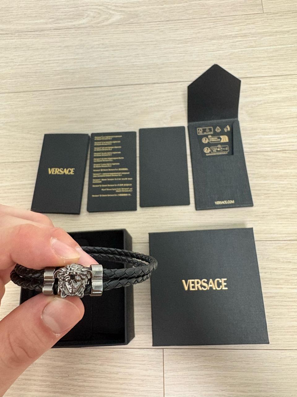 베르사체 메두사 팔찌 남성용