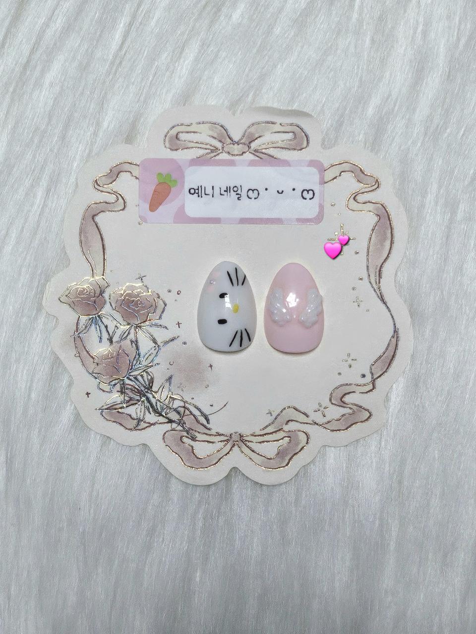 [수제네일팁] 포장계 엄지 네일팁