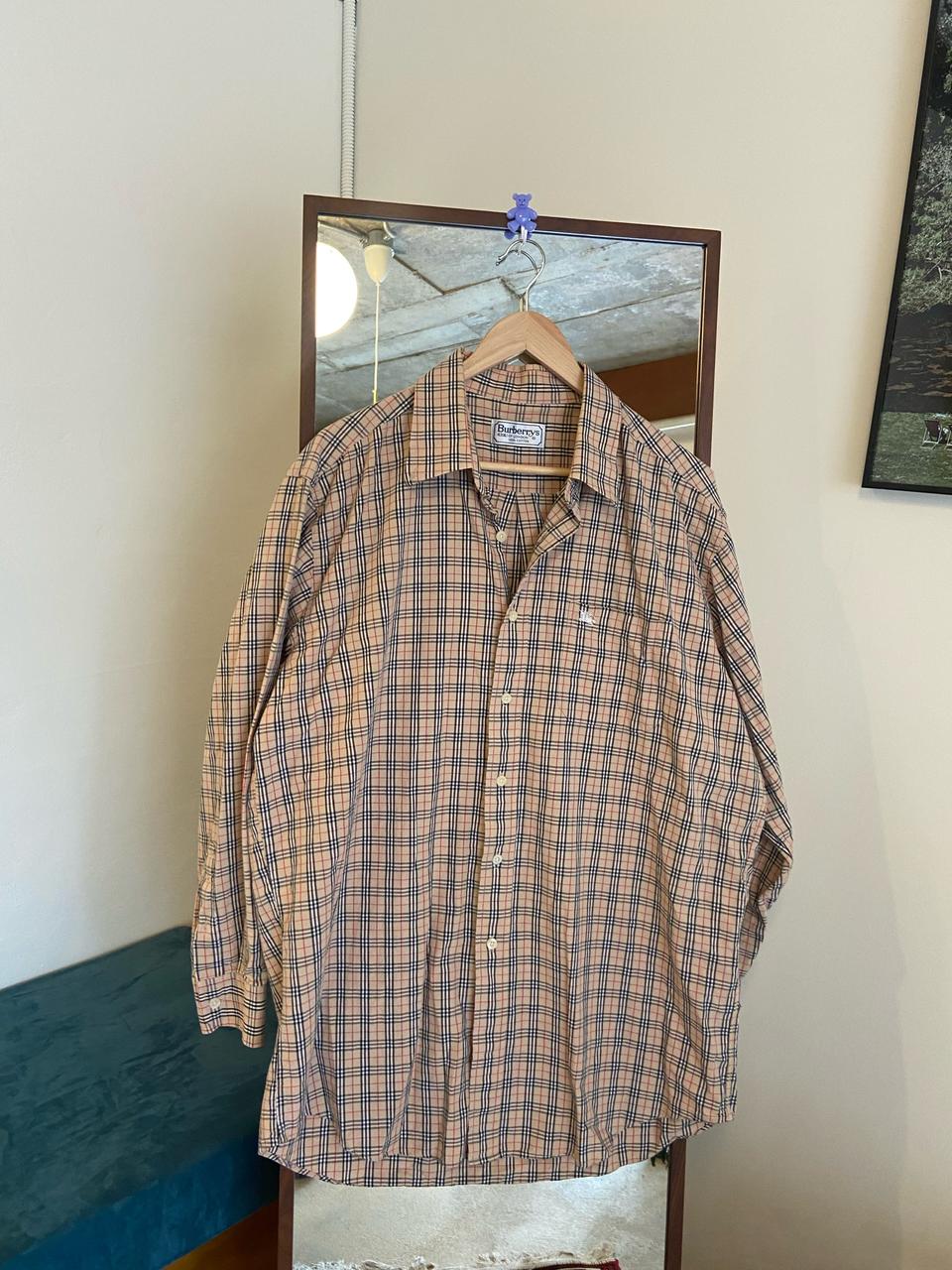 버버리 체크셔츠