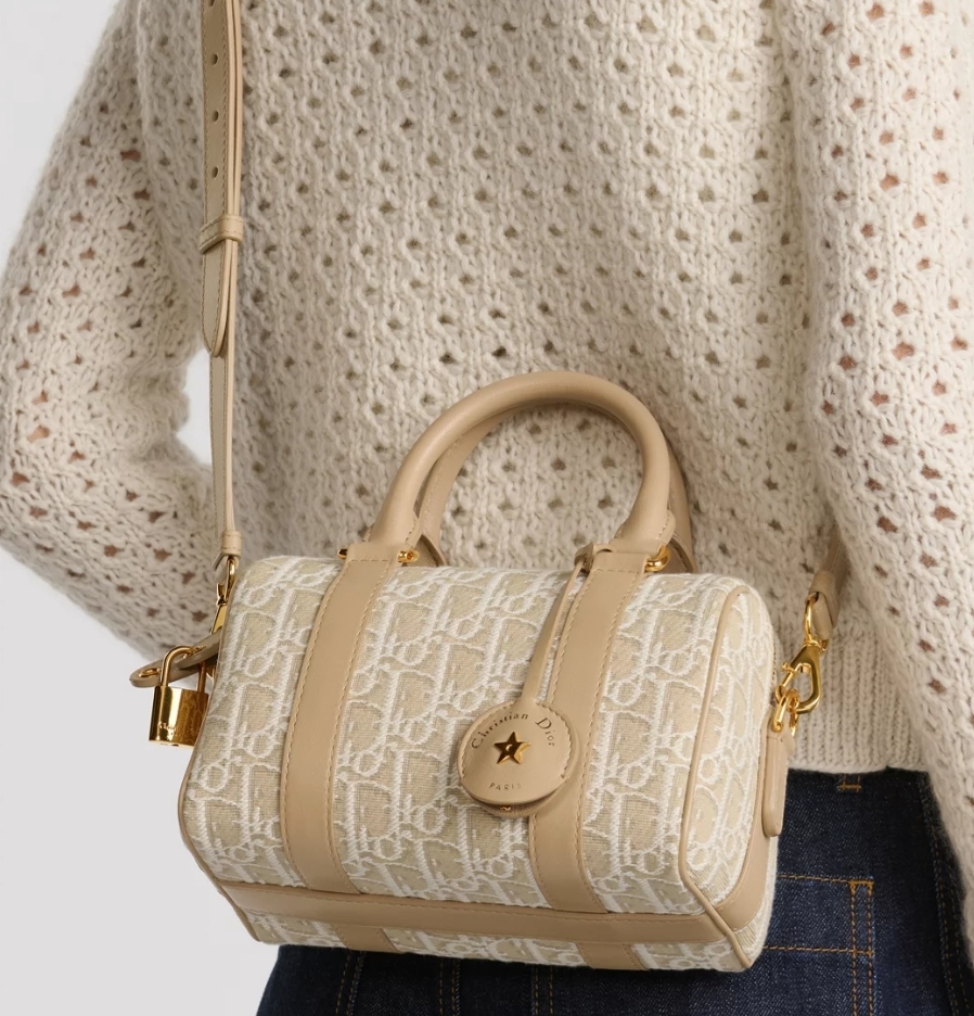 [₩현금할인가]디올 그루브 20 오블리크 자카드 토트백