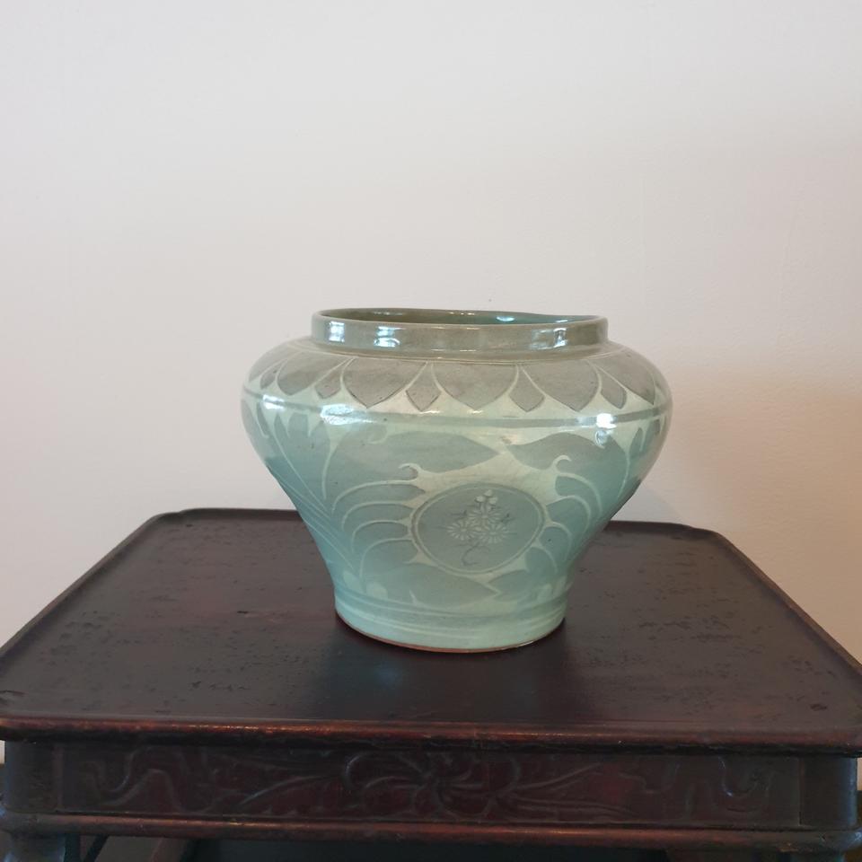 고도자기 청자 화병