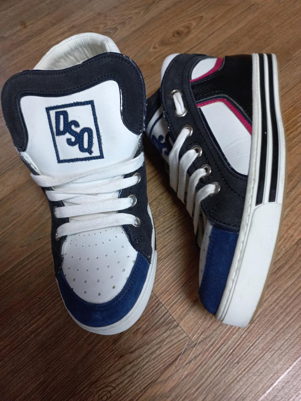 DGQUARED2하이탑 스니커스 40