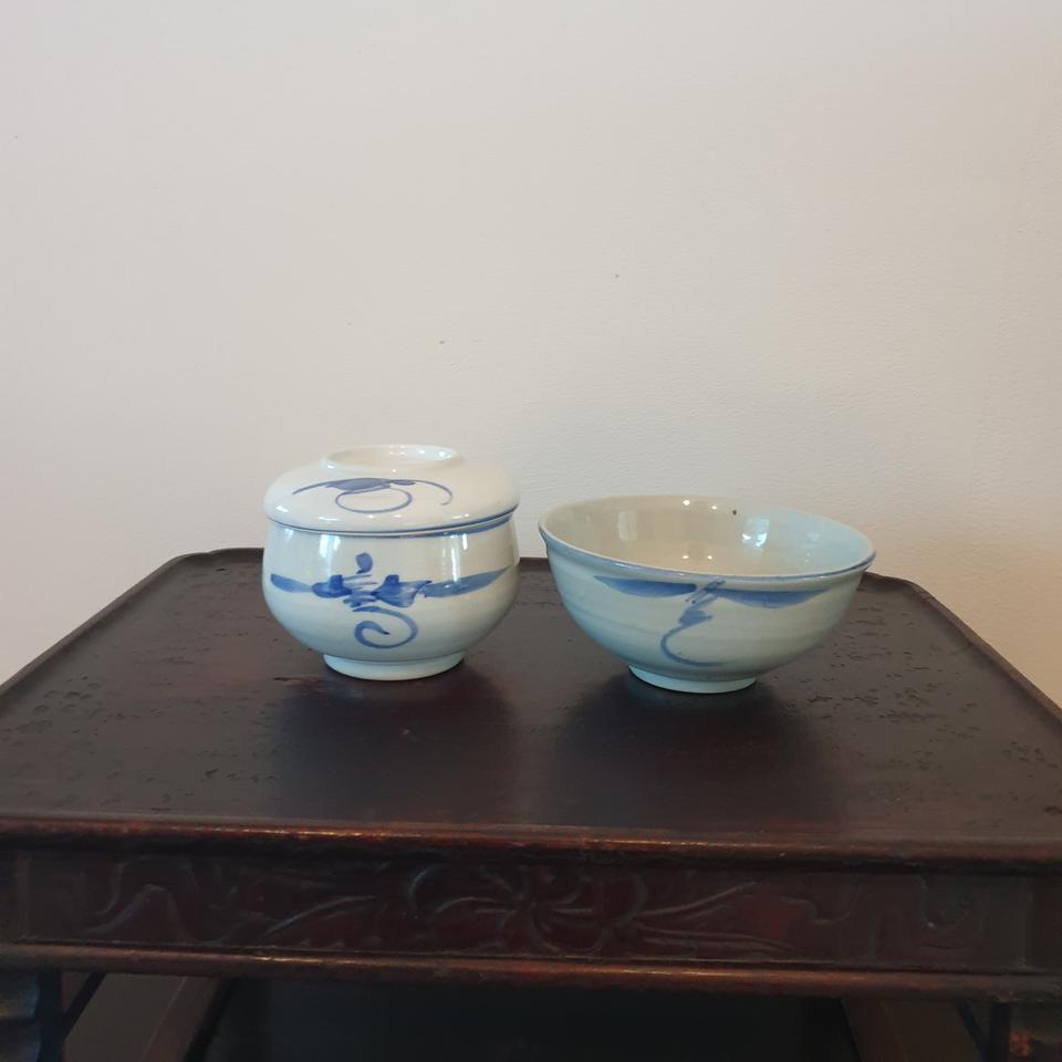 김정옥, 김경식 청화백자