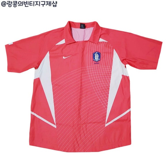 나이키 올드스쿨 빈티지 국대 반팔 웜업