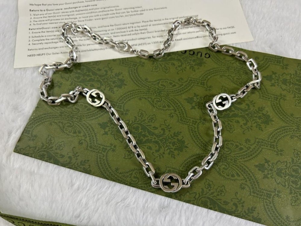 구찌 빈티지 목걸이