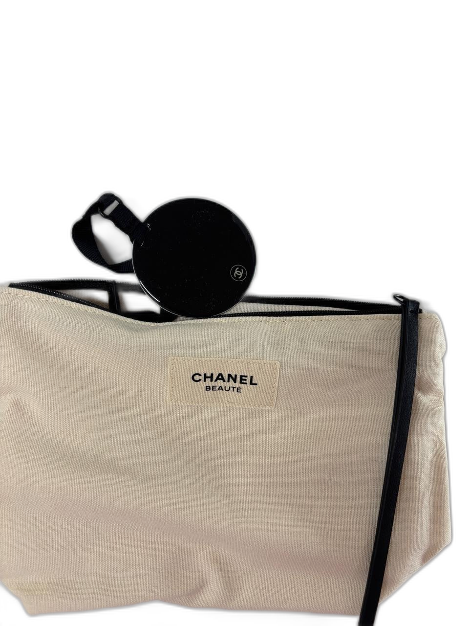 샤넬 뷰티 이중 파우치 (미니거울내장)
