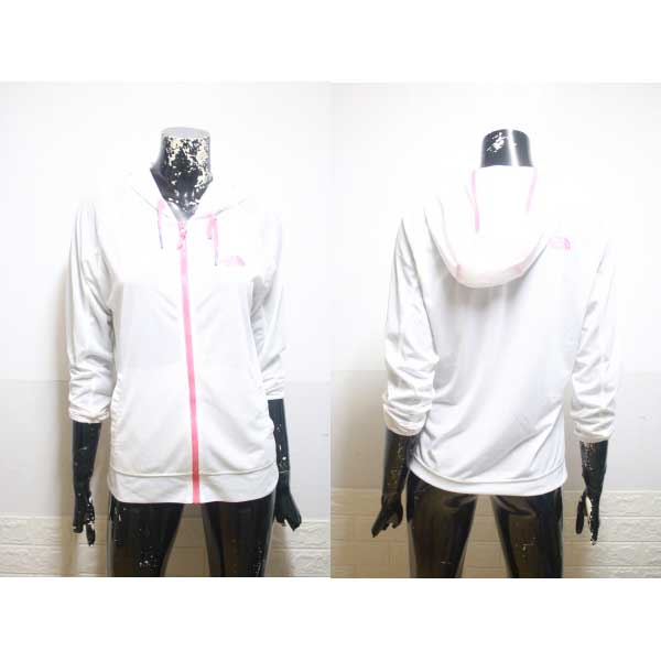 (55반) 노스페이스 아이보리 슬림 여성 7부 후드 집업 (90 55반)