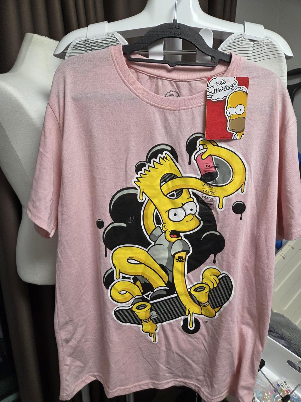 심슨 티셔츠 새상품