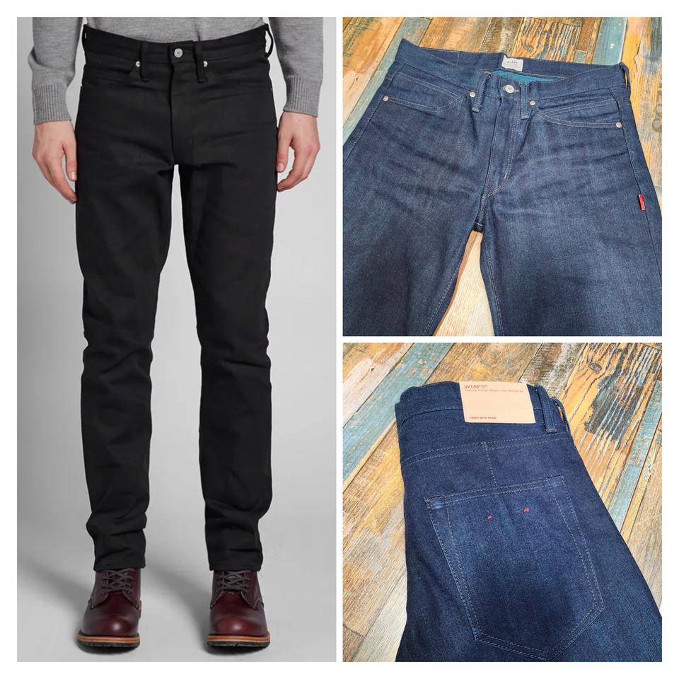 (정품/새상품) 더블탭스 BLUES VERY SKINNY RAW