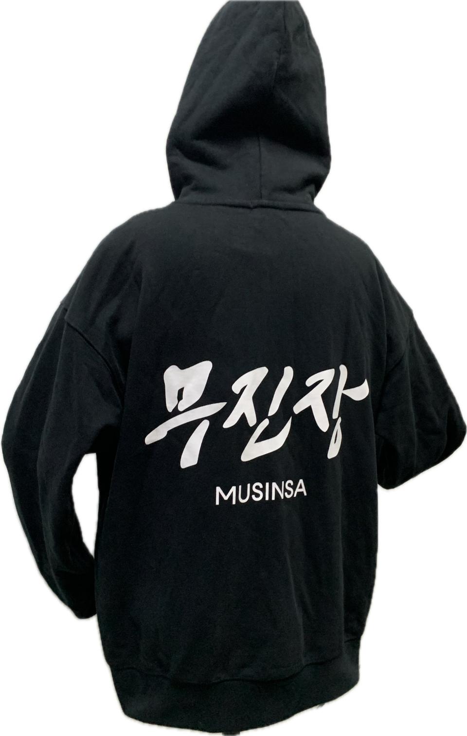 무신사 스탠다드 헤비웨이트 MMJTK509BK. . XL,M