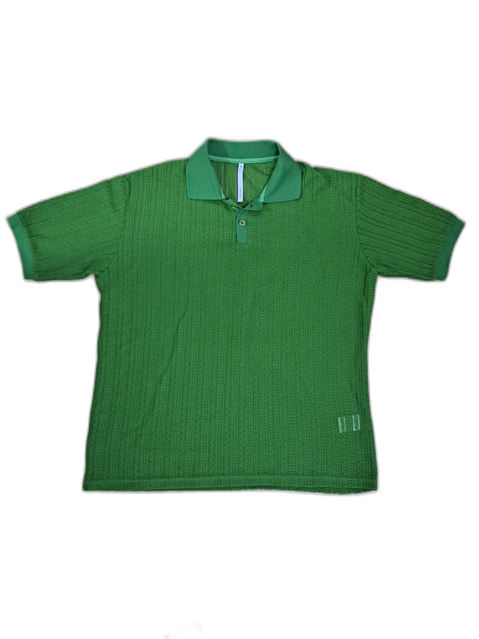 노이어 반팔 카라 니트