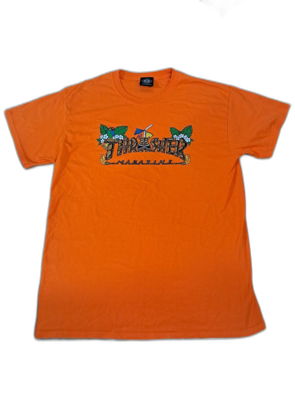 트래셔 트로피컬 반팔티 L