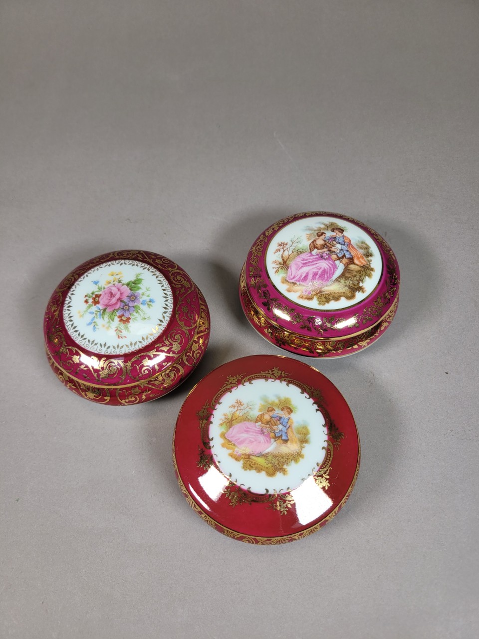 프랑스 리모지 트링켓 엔틱 앤틱