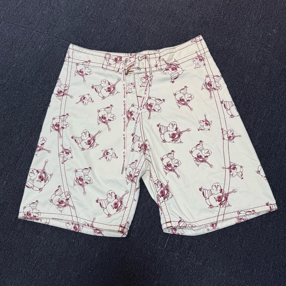 트루릴리젼 아이보리 디테일 스윔팬츠