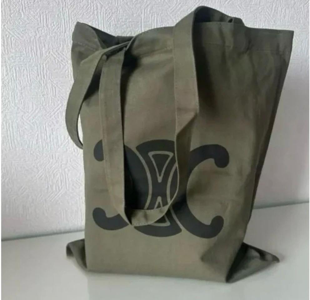 옥스퍼드소재 국방색 셀린에코백