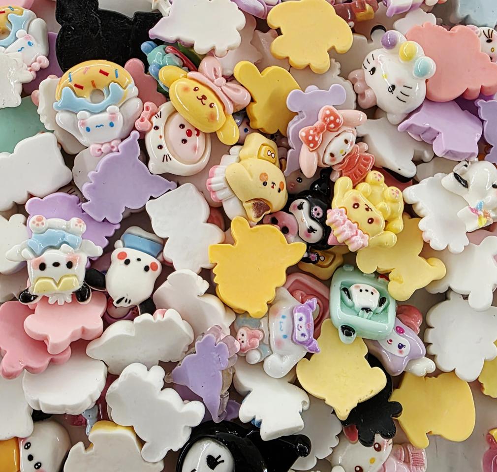 파츠 산리오 믹스 40개 일괄