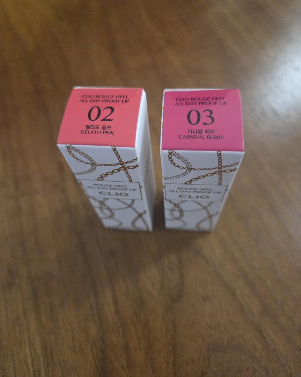 클리오 립스틱 2개 (새상품)