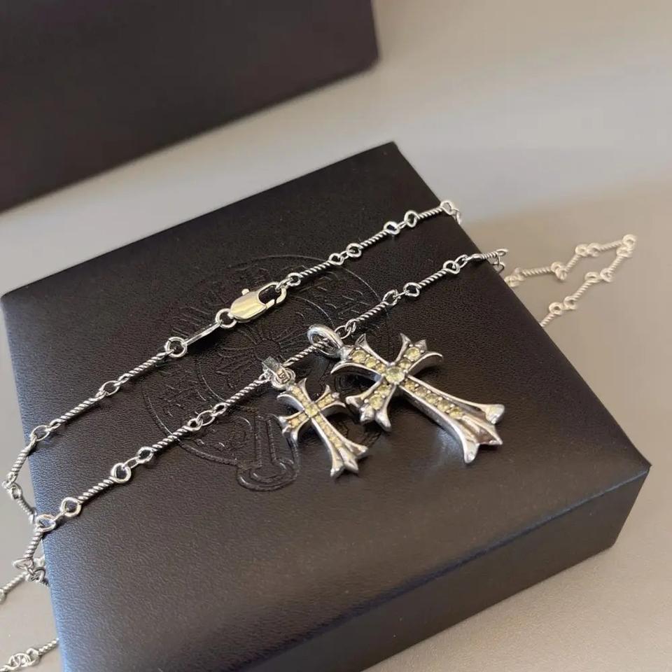 크롬하츠 십자架 목걸이