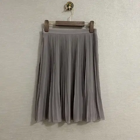 플리츠 플레어 쉬폰 스커트 55