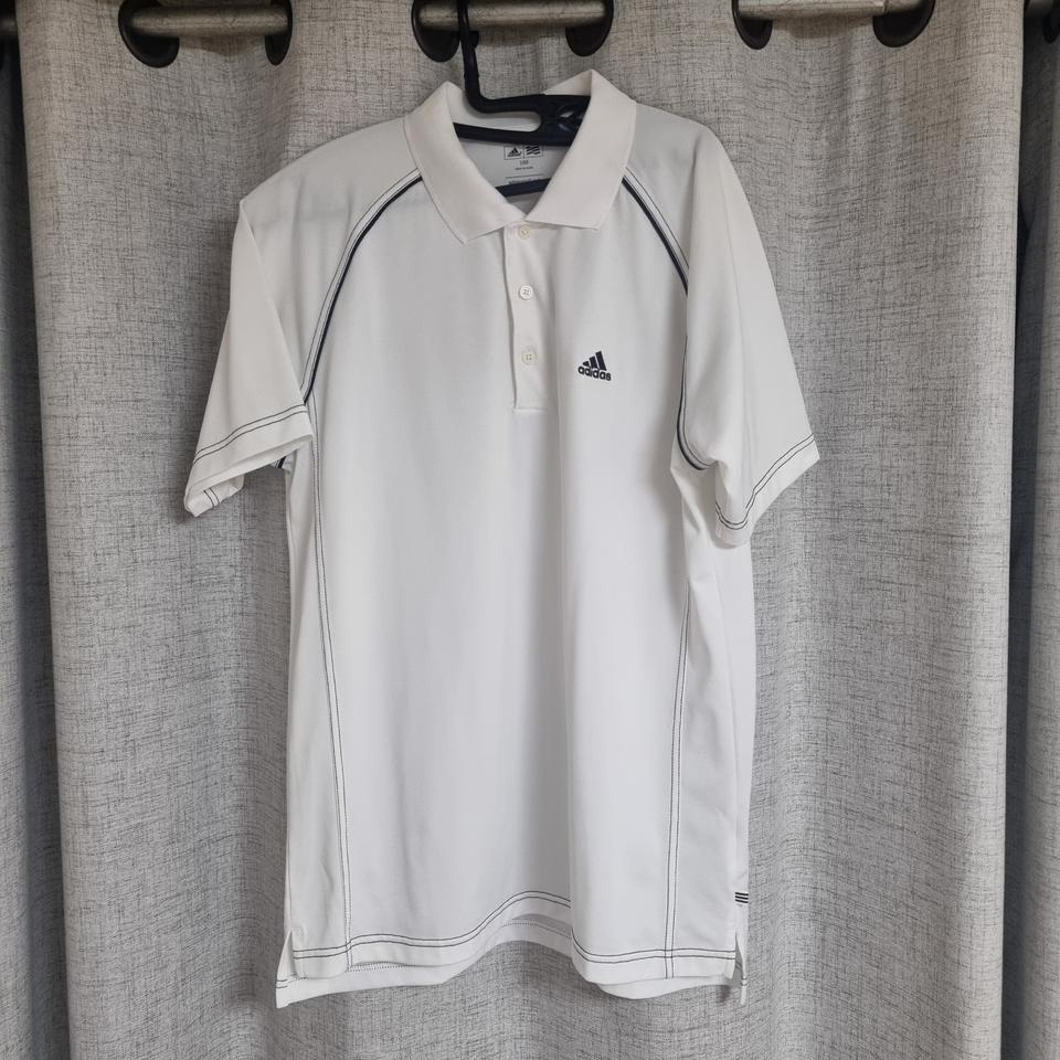 (할인)새상품급 아디다스 골프 반팔 티셔츠 100사이즈