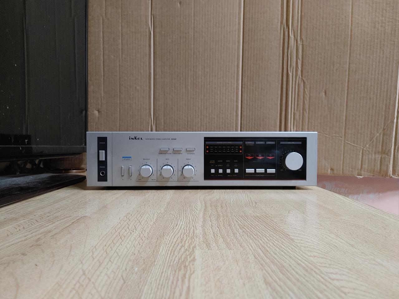 인켈 인티앰프 AD 260B (오디오 스피커 음향기기 LP턴테이블 CD