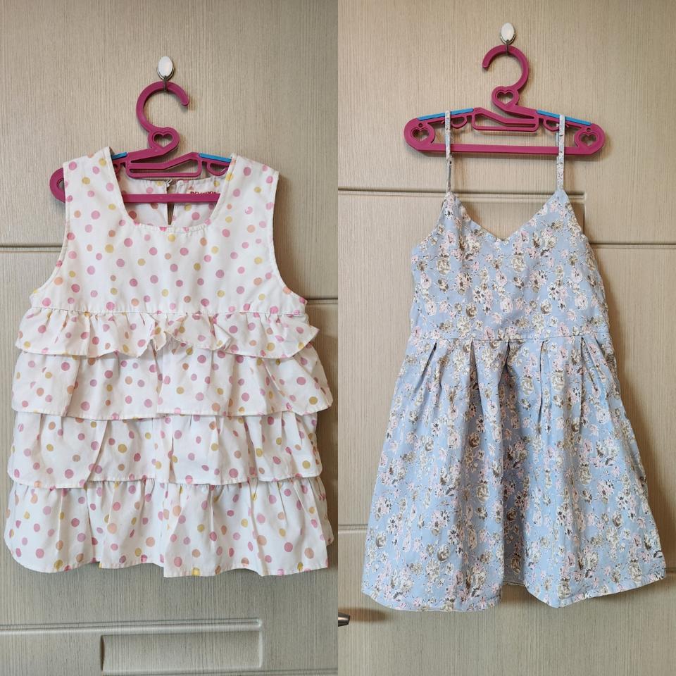 140 일괄 여아복