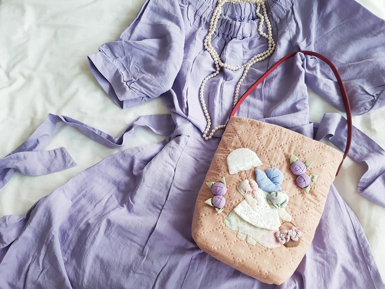 홀리하비 선보넷 &로즈 퀼트가방(토트&숄더)