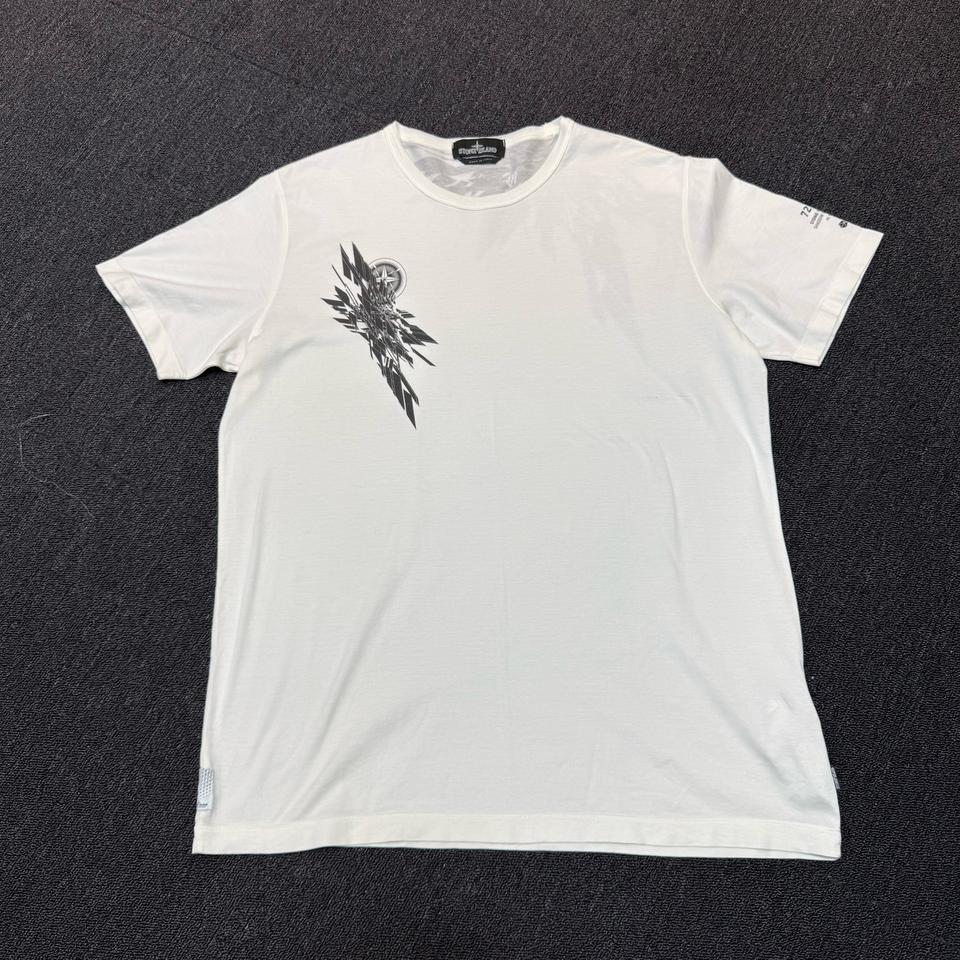 스톤아일랜드 쉐도우 프로젝트 로고프로즌 반팔티