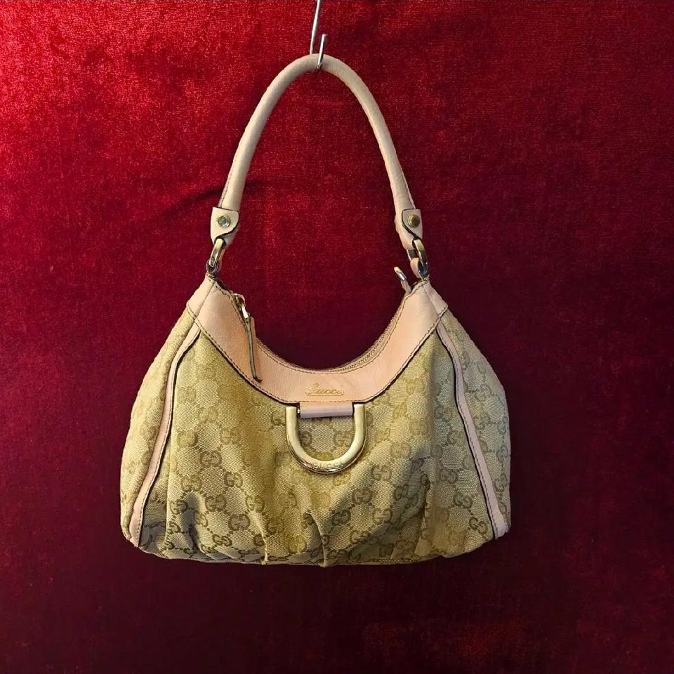 구찌(GUCCI) 핑크 자카드 미니 호보백 25 x 20 x 9 size