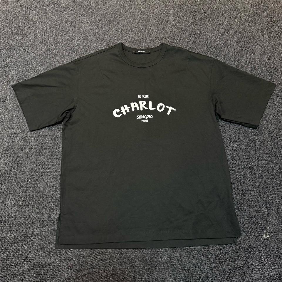 송지오 25ss 샤를로 파리 페인트 컬렉션 티셔츠