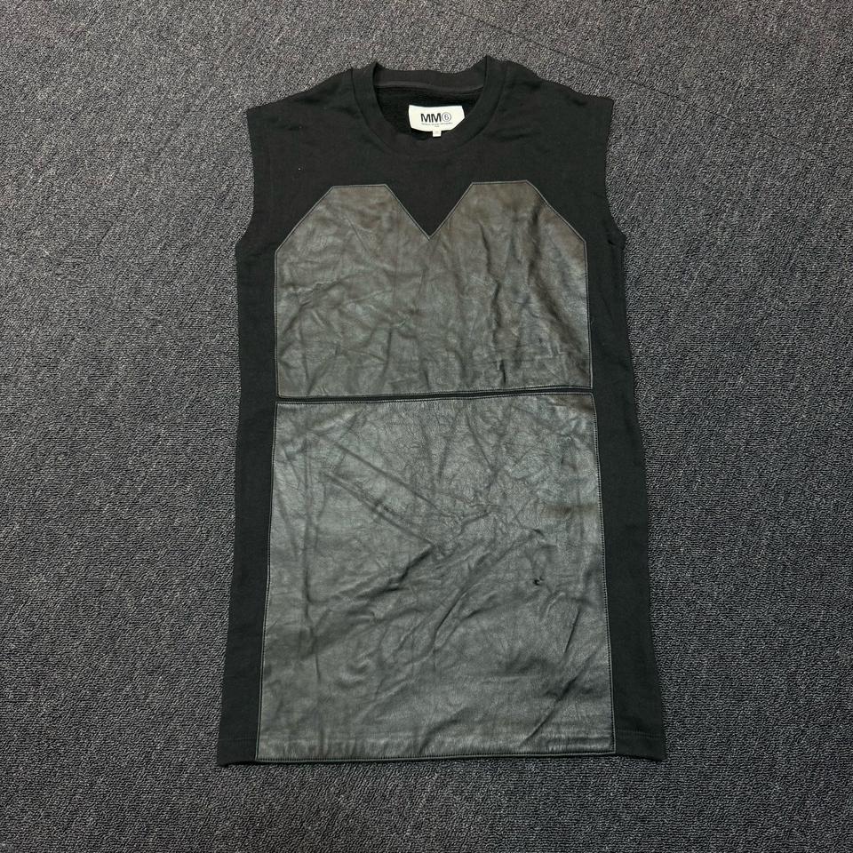 MM6 마르지엘라 양가죽 원피스