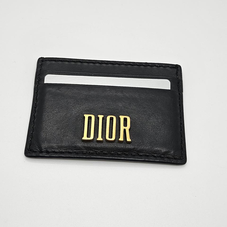 정품 디올 로고 카드지갑