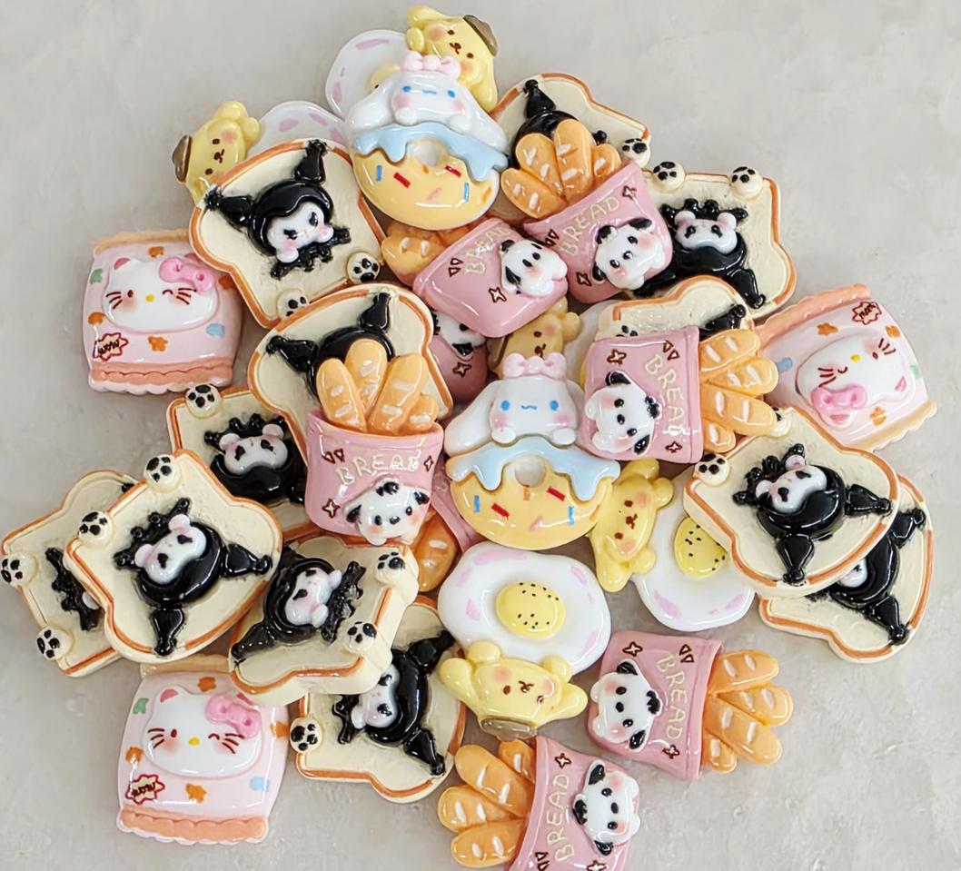 파츠 산리오 빵 5종 30개 일괄