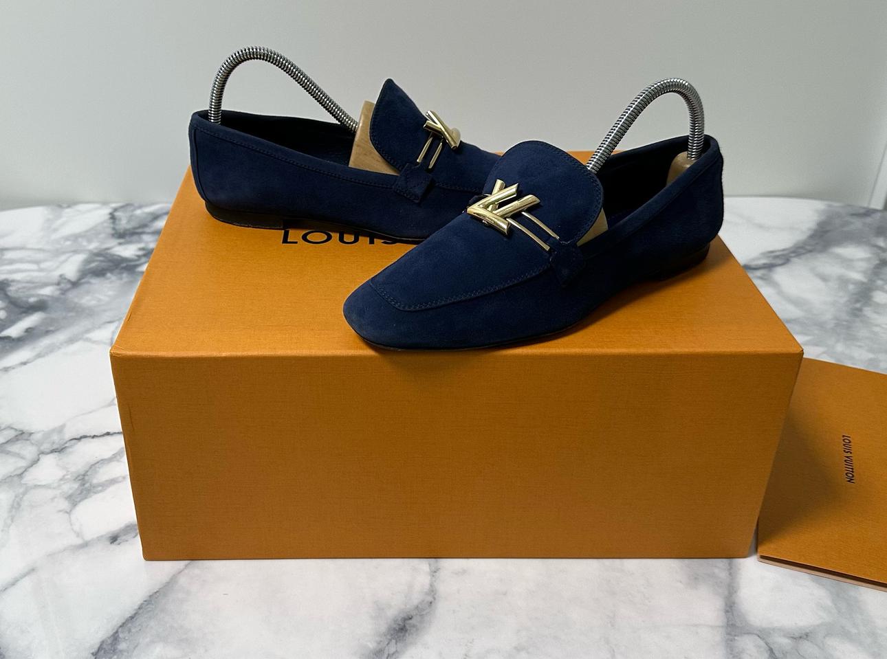 [36.5] 루이비통 LV 로고 여성 로퍼