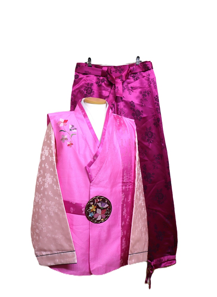 aa191  남성 비단한복세트/남성110-115/키175-180/사놀까 