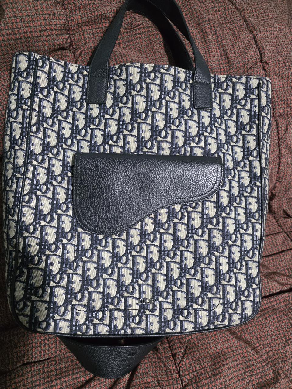 디올 오블리크 도트백