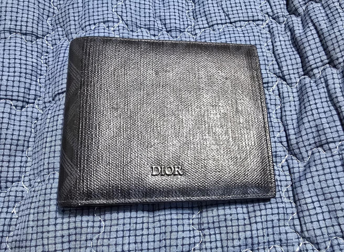 디올 다이아몬드 반지갑