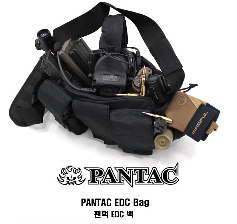 새제품) 팬택 EDC 백 (블랙)